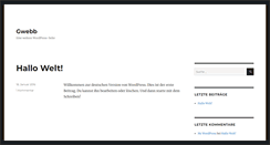 Desktop Screenshot of gwebb.com