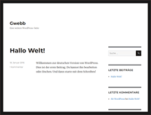Tablet Screenshot of gwebb.com